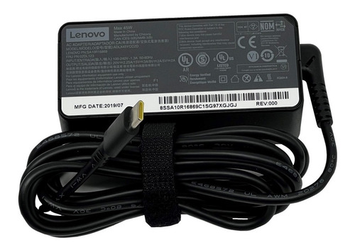 Cargador Original 45w Lenovo Adlx45ycc2d Usb-c Factura