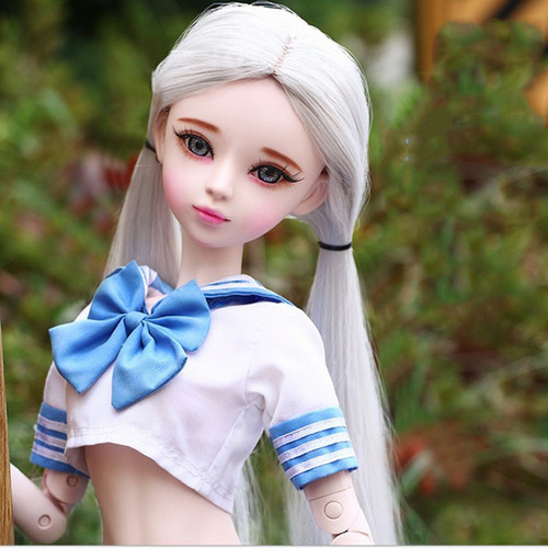 Hermosa Uniforme De Escuela Miniatura Para Muñeca Femenina