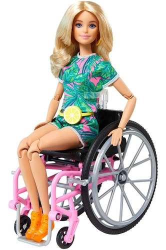 Barbie Fashionistas Muñeca En Silla De Ruedas Articulada 