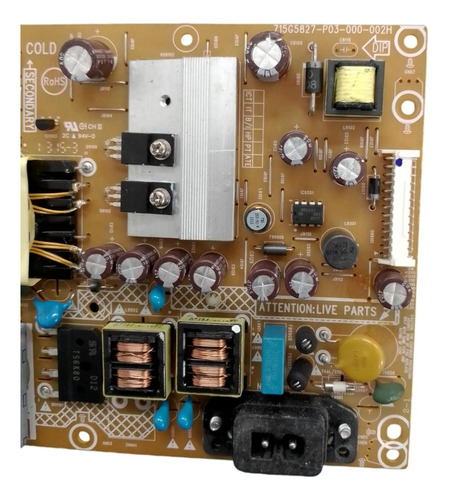 Placa Fonte Tv Philips Aoc Le32d1440/20 715g5827 (Usado)