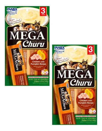 Mega Churu Perro - Variedades - Pack De 2 - Snack Premio