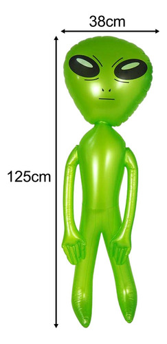 Nuevo Muñeco Inflable Extraterrestre Inflable Novedad Pvc