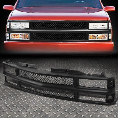 For 94-00 Chevy C10 C/k/tahoe/blazer Front Bumper Black  Ddq