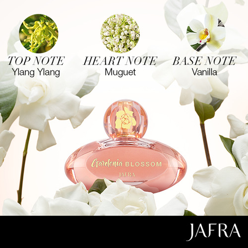 Perfume Gardenia Blossom Set Con Loción Corporal (mía Jafra)