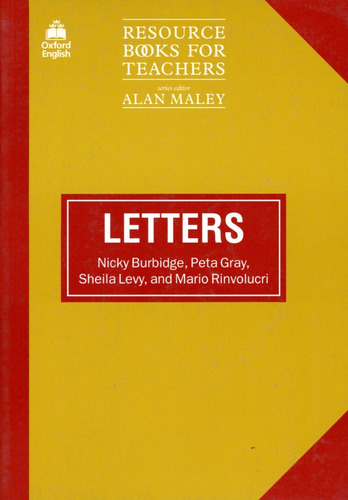 Letters - Nicky, Peta Y Otros, De Burbidge Nicky / Gray Peta / Levy Sheila / Rinvolucri Mario. Editorial Oxford, Tapa Blanda En Inglés, 1996