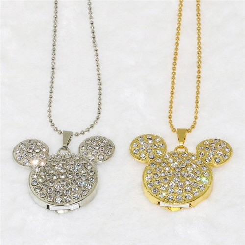 Memoria Usb Memory Stick Diseño Mickey Con Cristales - 8gb