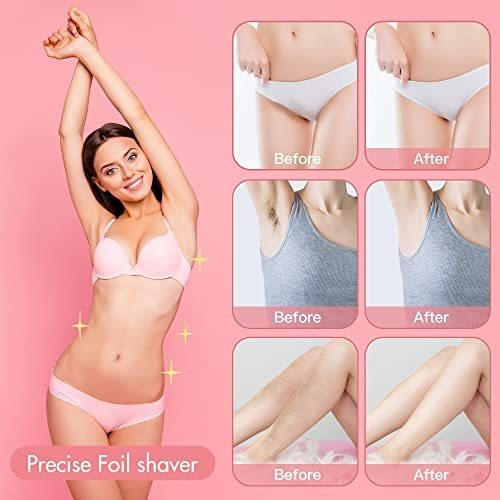 Recortadora Eléctrica Bikini Aibrit - 2 En 1, Sin Dolor,