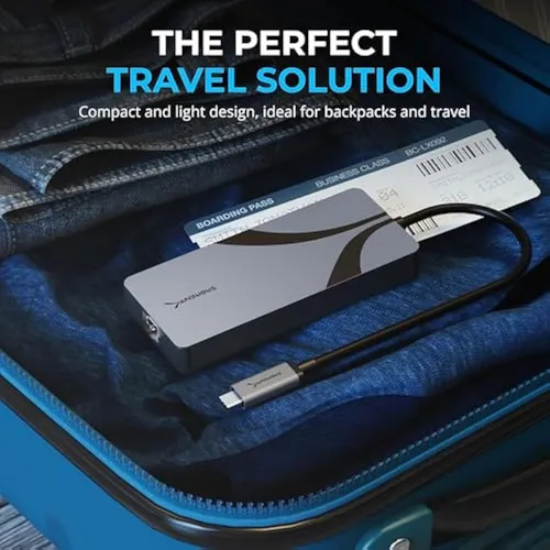 Sabrent Hub Usb4, Hub De Base De Viaje Con 2