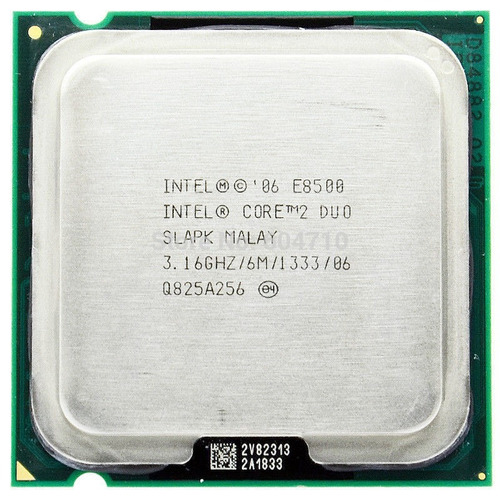 Intel Core 2 Duo E8500 3.16 Ghz + Pasta Termica + 12 Meses