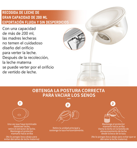 Extractor De Leche Eléctrico Sacaleche Succionador Con Bolsa
