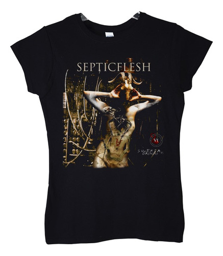 Polera Mujer Septicflesh Sumeria Daemons Metal Abominatron