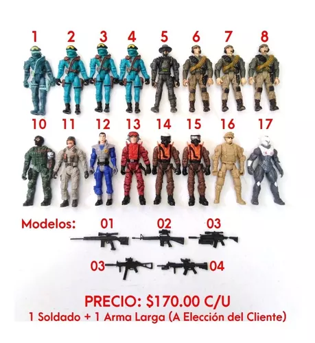 Las mejores ofertas en Soldados de juguete de infantería de plástico 3-4  años