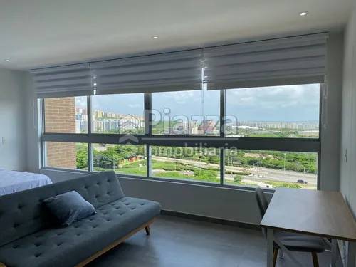 Apartaestudio Amoblado Tipo Loft En Arriendo En Portal De Genoves, Barranquilla
