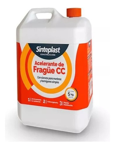 Acelerante De Frague Cc 5kg Sinteplast