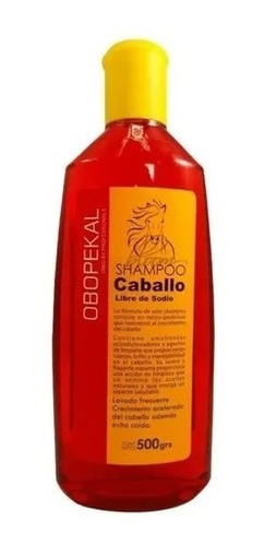 Imagen 1 de 1 de Shampoo Caballo Obopekal 500g