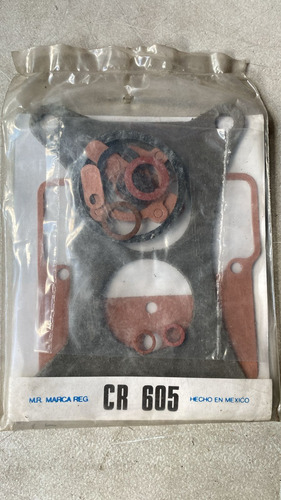Juntas Carburador Cr-605 Autolite 2g 2100 F600 F750 56-59