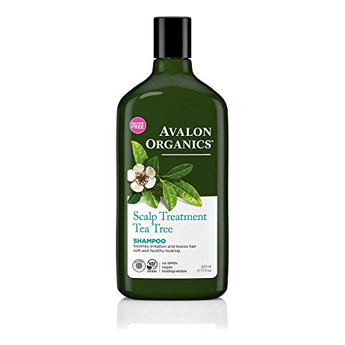 Avalon Organics Shampoo, Scalp Treatment Tea Tree, 11 2q32u