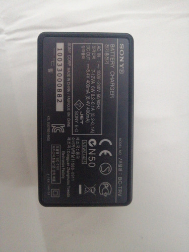 Cargador Sony Trv Para BateríasNp, Fh, Fv, Fp Nuevo