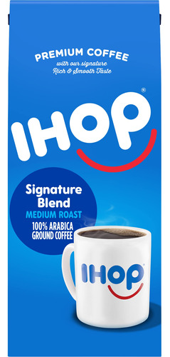 Ihop Cafe Molido Signature Blend De Tostado Medio, Bolsa De 
