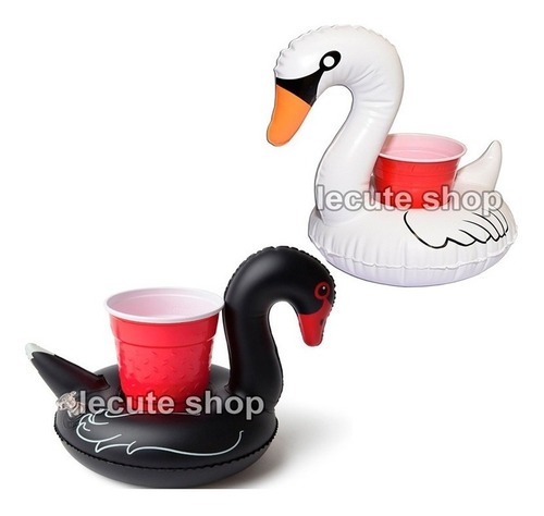 12 Cisnes Inflable Porta Vaso Alberca Jacuzzi Piscina Fiesta