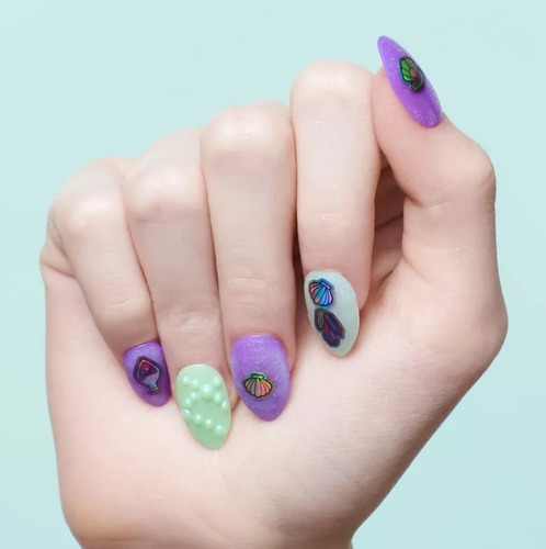 Go Glam Cool Maker Kit De Uñas Postizas
