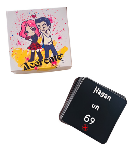 Juego De Cartas Para Adultos Acércate Conexión Amor Conocer