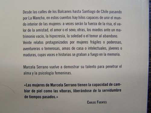 Imagen 2 de 2 de Dulce Enemiga Mia * Marcela Serrano * Debolsillo *