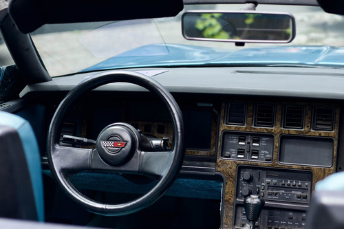 Imagen 10 de 13 de Chevrolet Corvette 1990 Celeste Oportunidad Unico