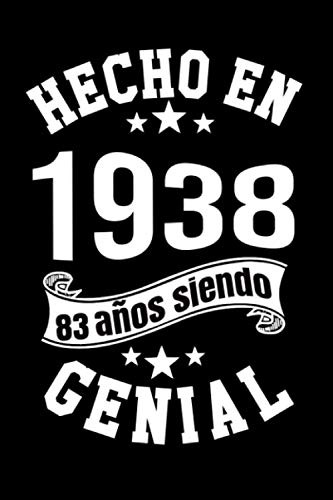 Hecho En 1938 83 Años Siendo Genial: 83mo Regalo De Cumpleañ