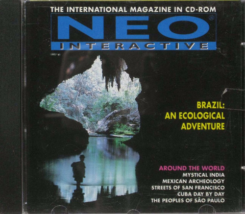 Cd - Revista Neo Interativa Em Cd-rom - 1995