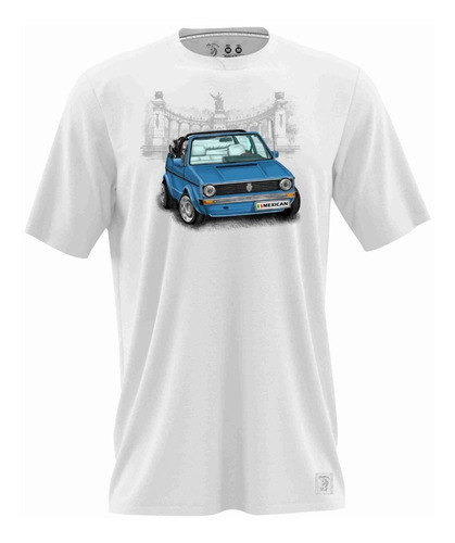 Playera Cabrio Azul