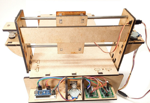 Cnc Mini Plotter-grabador Didáctico (armado)