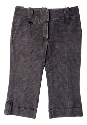 Pantalón Capri Para Mujer T 30 Mex Vi Line Algodón Jaspeado