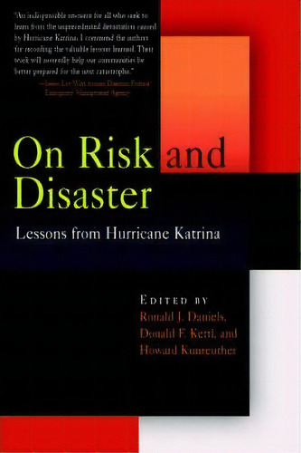 On Risk And Disaster, De Amy Gutmann. Editorial University Pennsylvania Press, Tapa Blanda En Inglés