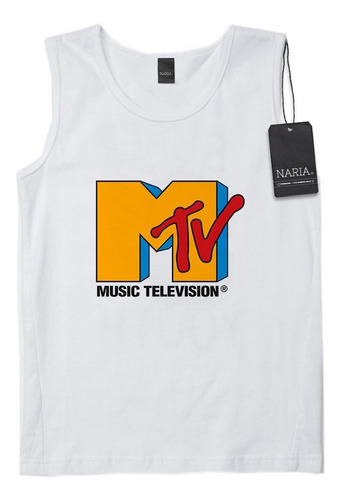 Musculosa Niño Mtv Dibujo Art Logo - Mumt3