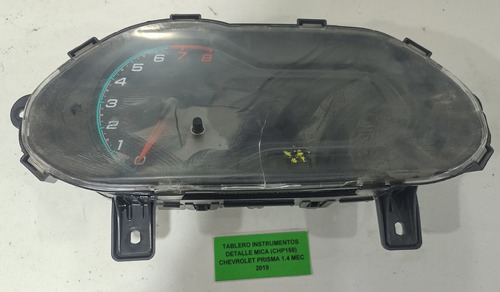 Tablero Instrumentos Detalle Mica Chevrolet Prisma 1.4 2019 