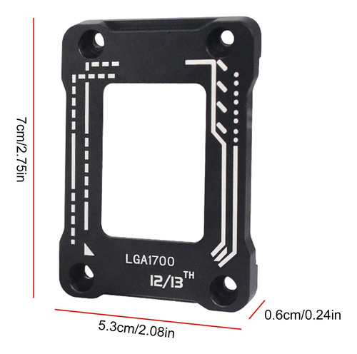 Marco De Cpu De Zócalo Lga1700 Marcos De Contacto De Aleació