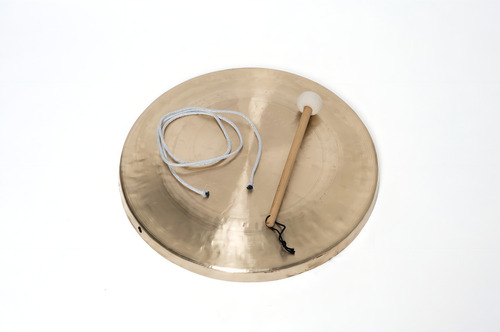 White Chao Gong 20'' Martillado A Mano Con Mazo Y Cuerda