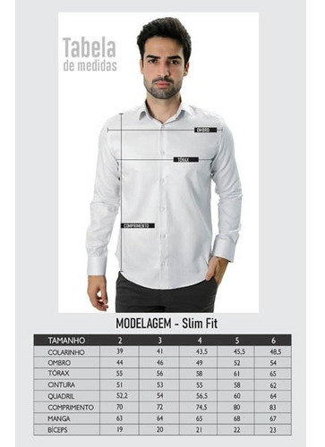 Imagem 5 de 5 de Camisa Social Linho Azul