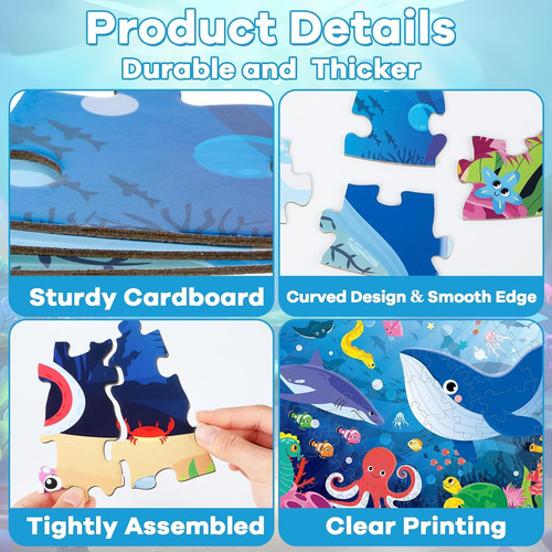 22.8 Pulgadas Jumbo Puzzle De Suelo Para Niños Under The ...