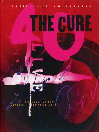 Cure 40 Live Curaetion Blu Ray Doble Limitado Nuevo Import.
