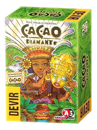 Cacao Diamante Expansion Devir Español Mesa Scarlet Kids