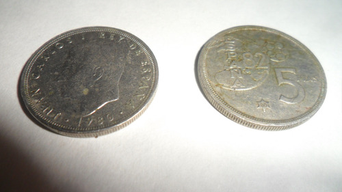 Moneda España 5 Pesetas 1980 (80) (Usado)