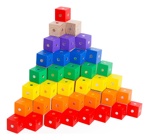 10 Colores Primarios 2cm 22 Piezas Educativas Matemáticas