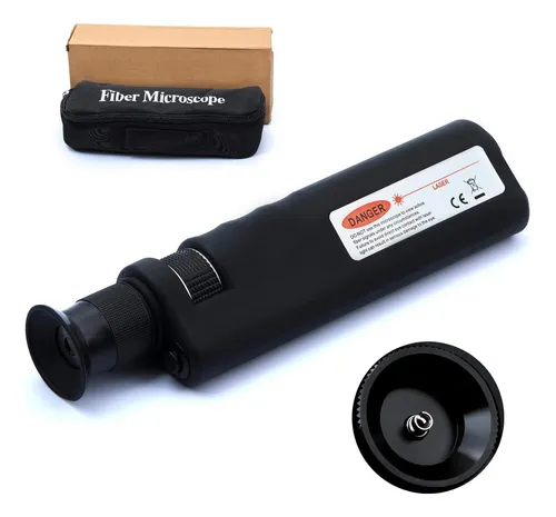 Microscopio 400x Fibra Óptica C/ Iluminación Led