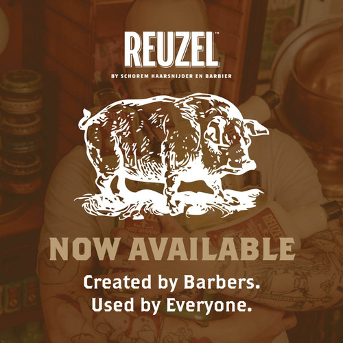 Kit 3 Reuzel Fiber Cera Cabello Hombre Matte 340g