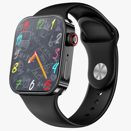 Fralugio Reloj Inteligente Smartwatch I14 Pro Full Touch Hd Color de la caja Negro