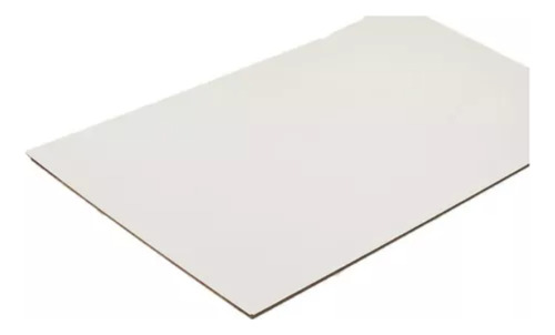 Media Placa 260 X 90 Cm Mdf Fondo Blanco Fibro Plus 3mm