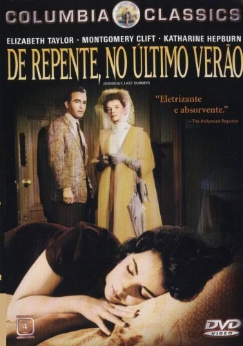 Dvd - De Repente, No Último Verão - ( Suddenly, Last Summer)