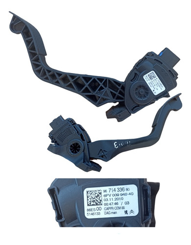 Pedal Acelerador Citroen C3 2010-2013